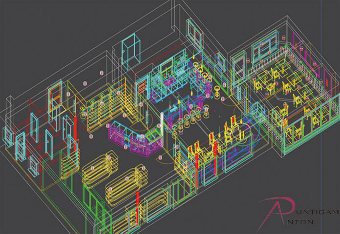 2D/3D-KONSTRUKTION - 3D-Modell