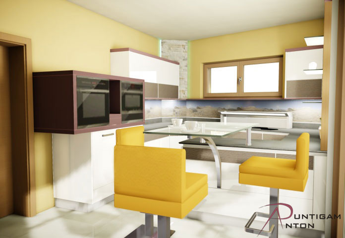 EINRICHTUNGEN - Moderne Küche - Visualisiert für Tischlerei Ferschli
